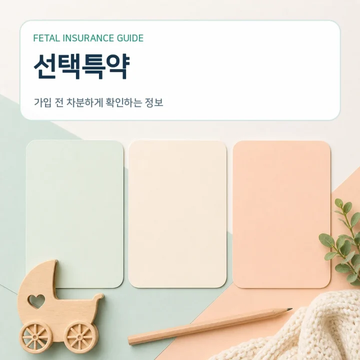 태아보험선택특약