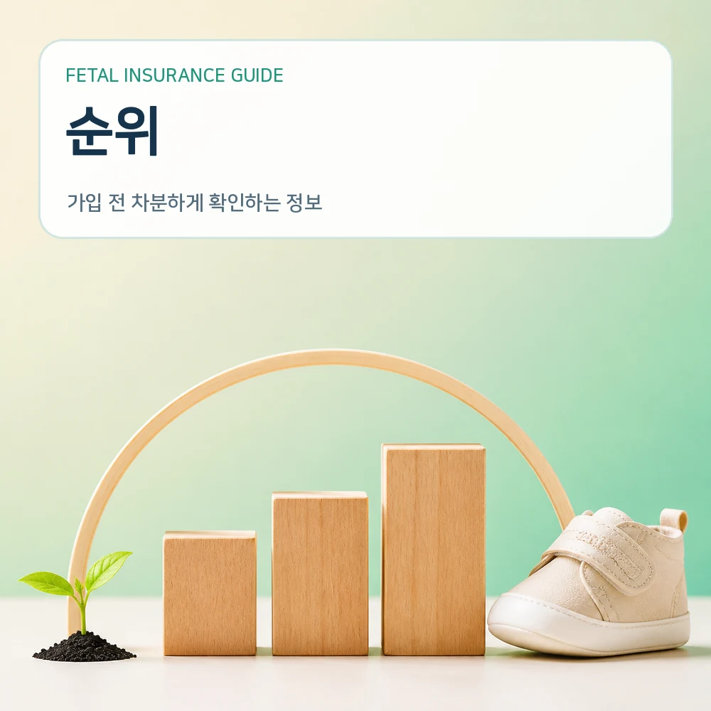 태아보험순위