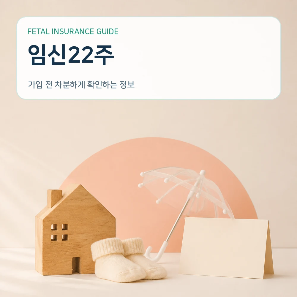 태아보험임신22주
