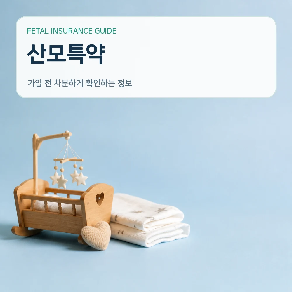 태아보험산모특약